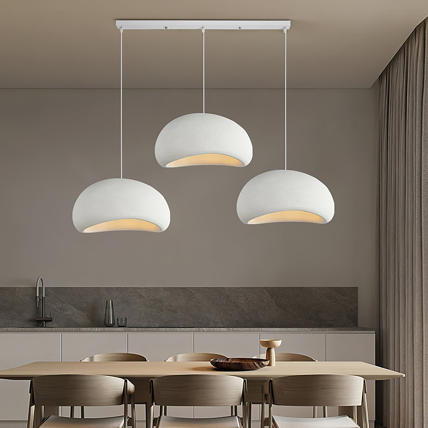Modern Cloud Pendant Light Fixture - Stylish Hanging Ceiling Lamp for Living Room, Bedroom & Dining Area - Perfect for Home Decor and Ambient Lighting