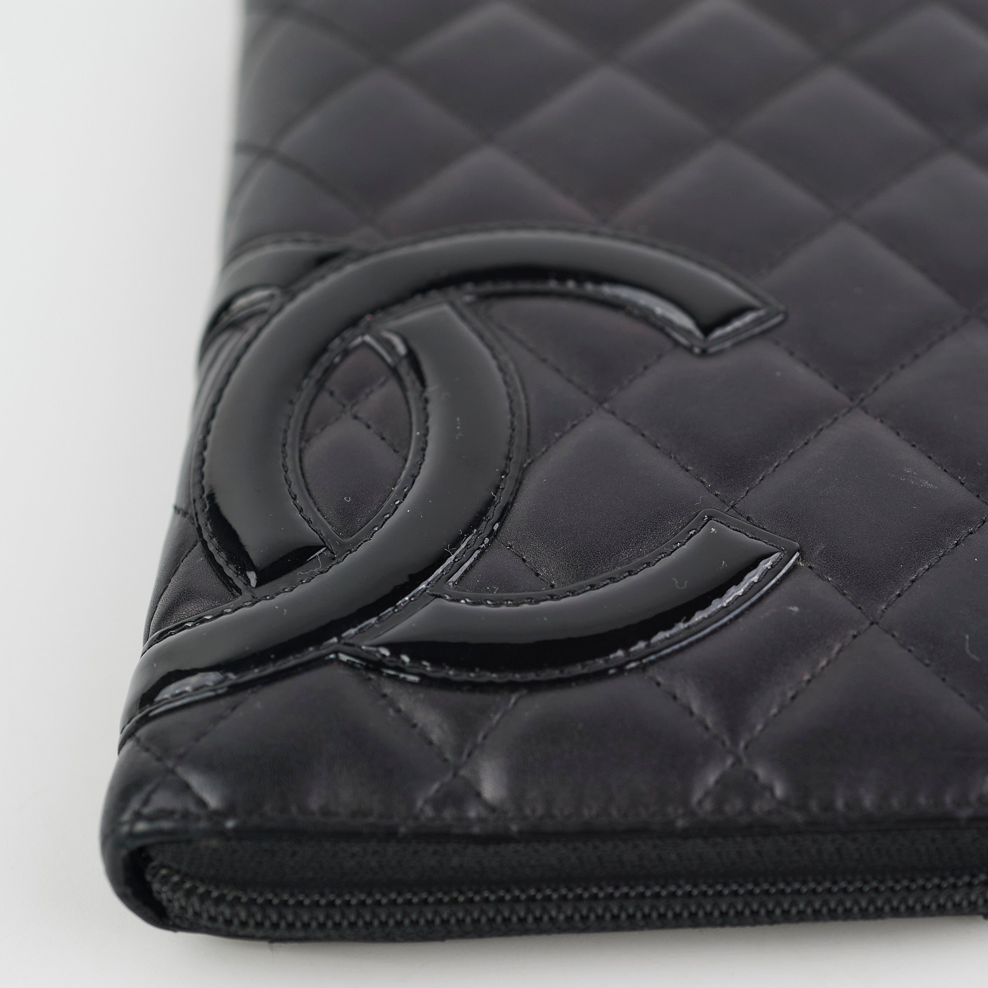 Chanel Cambon Long Calfskin Zip Wallet Black | Genuine Leather Designer Wallet for Women | Perfect for Everyday Use & Luxury Gift Giving
