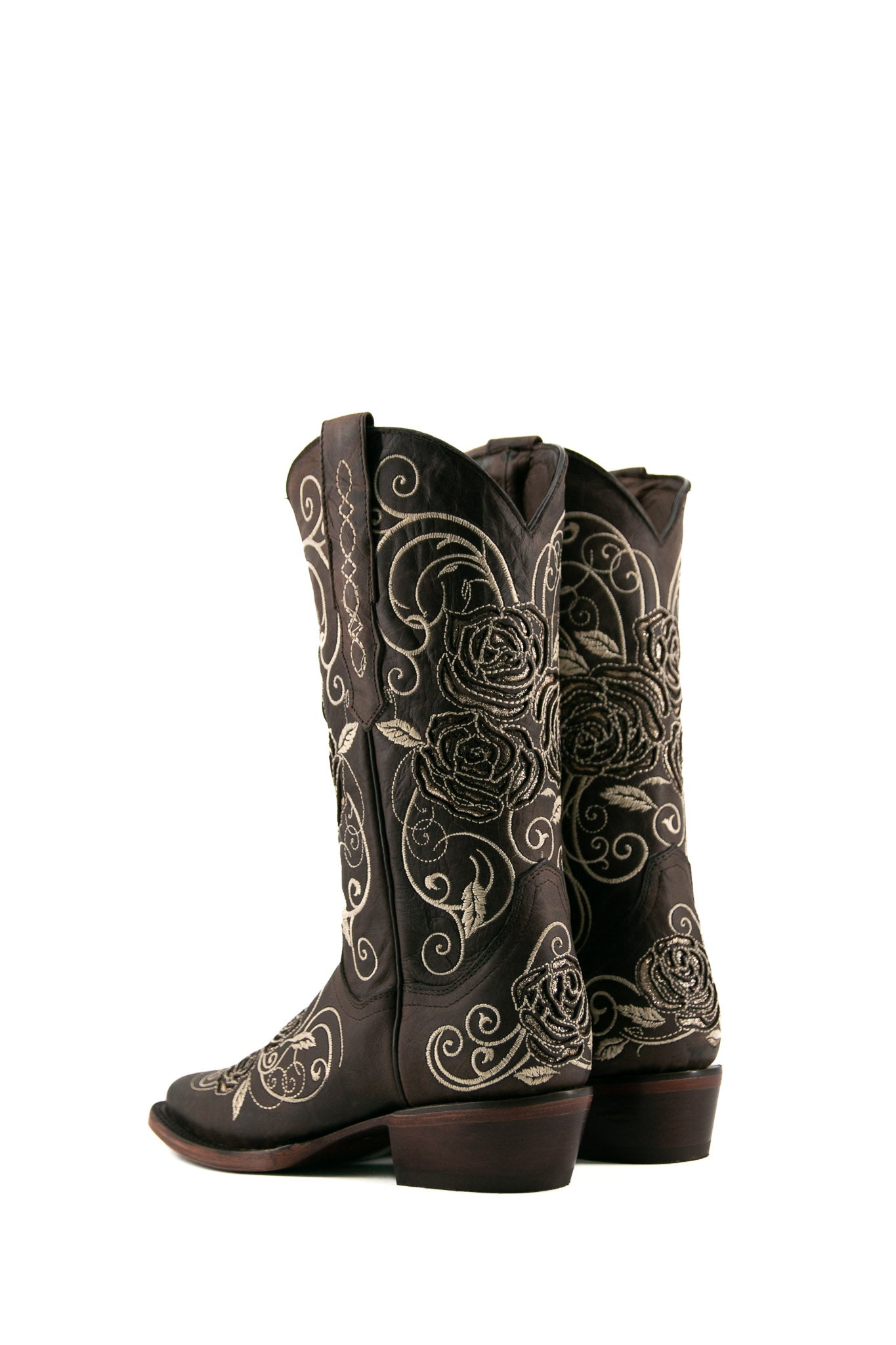 Rosal Frontier Cowgirl Boots for Women - Western Style Leather Riding Boots with Comfortable Fit - Perfect for Country Rides, Rodeos & Fashion Outfits