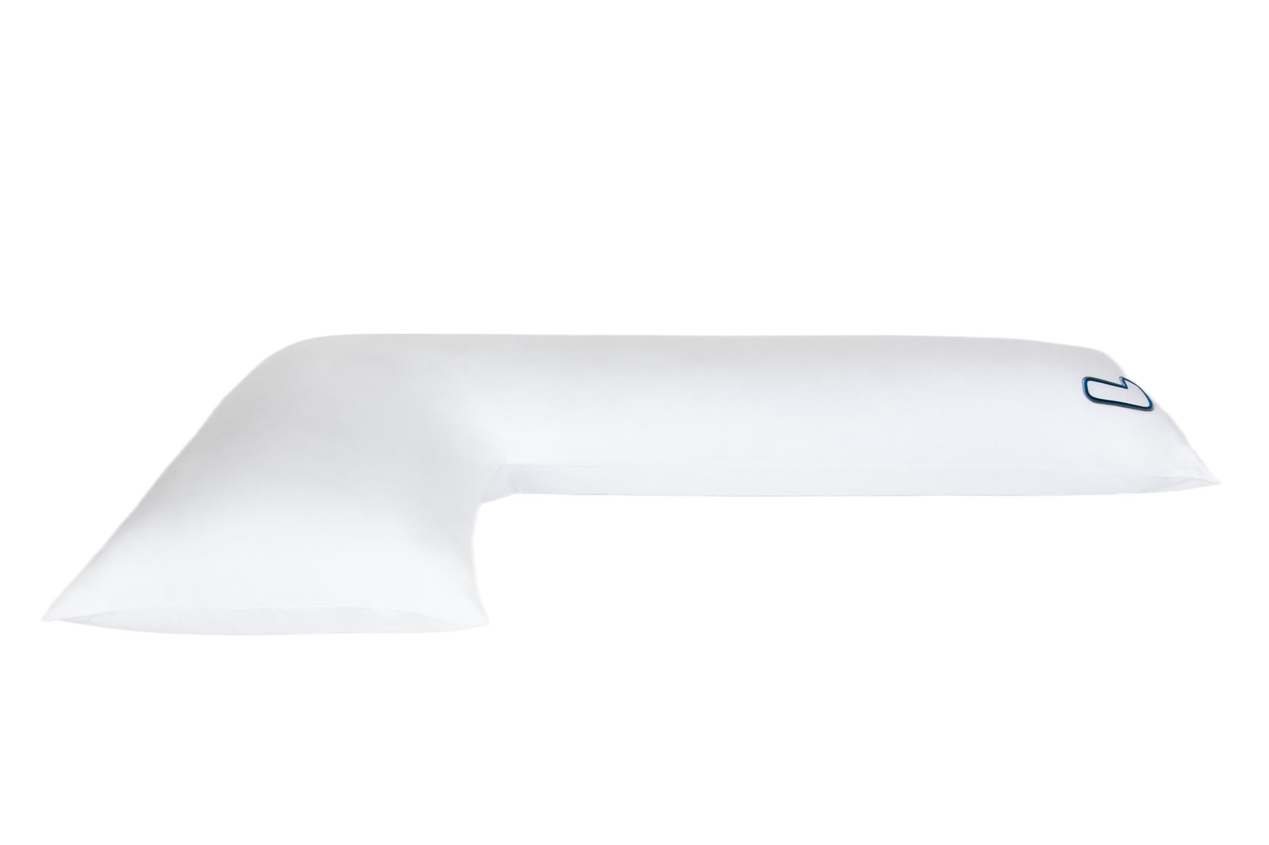 SnuggL Body Pillow for Knee, Back & Hip Support - 28x54 Inch Long Comfort Pillow for Side Sleepers & Pregnancy - Includes 2 White Pillowcases - Perfect for Pain Relief, Better Sleep & Maternity Support