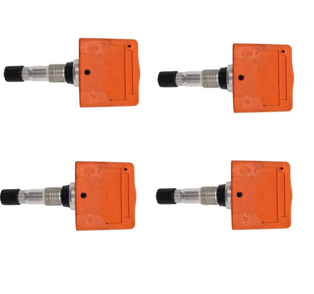 YANGMO-AUTO 4-Piece TPMS Sensor Set - OE# 8200924614 & 8200253215 - Compatible with Most Vehicles - Accurate Tire Pressure Monitoring for Safer Driving