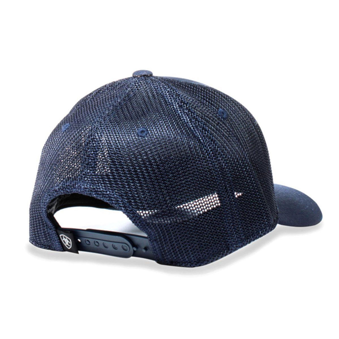 Ariat Men's Mesh Back Snapback Hat - Adjustable Baseball Cap for Outdoor Sports, Hiking & Casual Wear