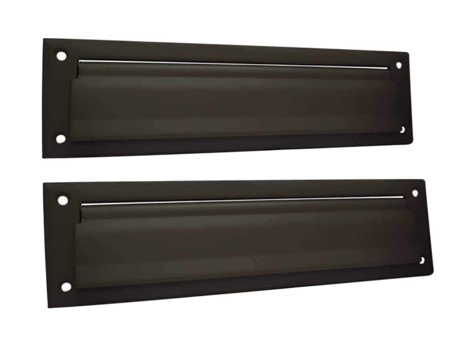 QCAA Solid Brass Mail Slot with Interior Back Plate - 13
