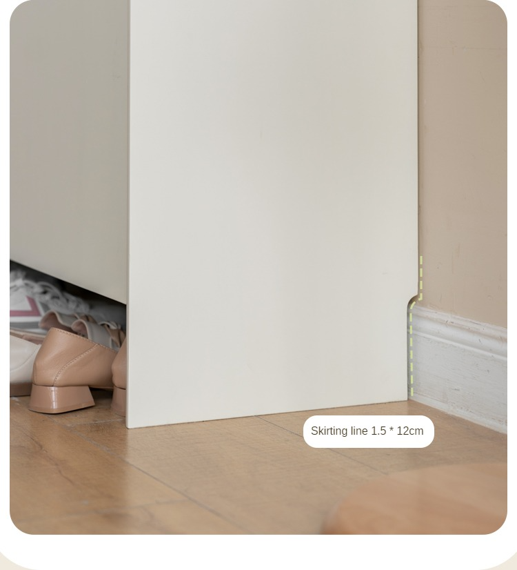 Premium New Zealand Pine Solid Wood Entryway Shoe Cabinet - Stylish Storage for Shoes, Hats & Accessories - Perfect for Hallway, Foyer & Mudroom Organization