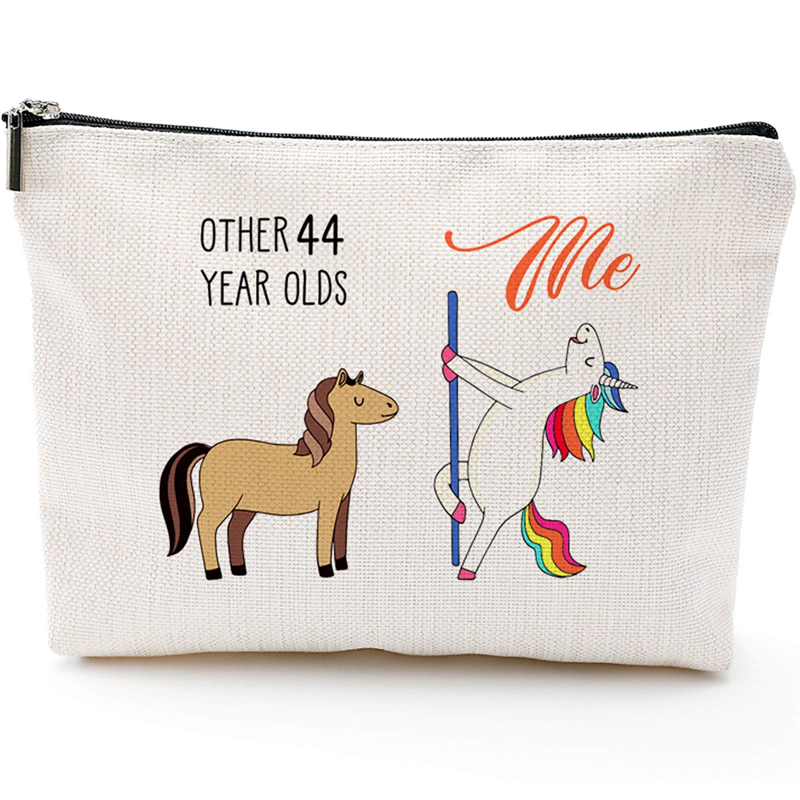 Funny & Unique 44th Birthday Gift for Women - Perfect for Mom, Aunt, Sister, Friend, Employee, Boss, Coworker or Teacher Turning 44 Years Old | Unicorn Themed 44th Birthday Present | Great for Parties, Surprises & Special Celebrations