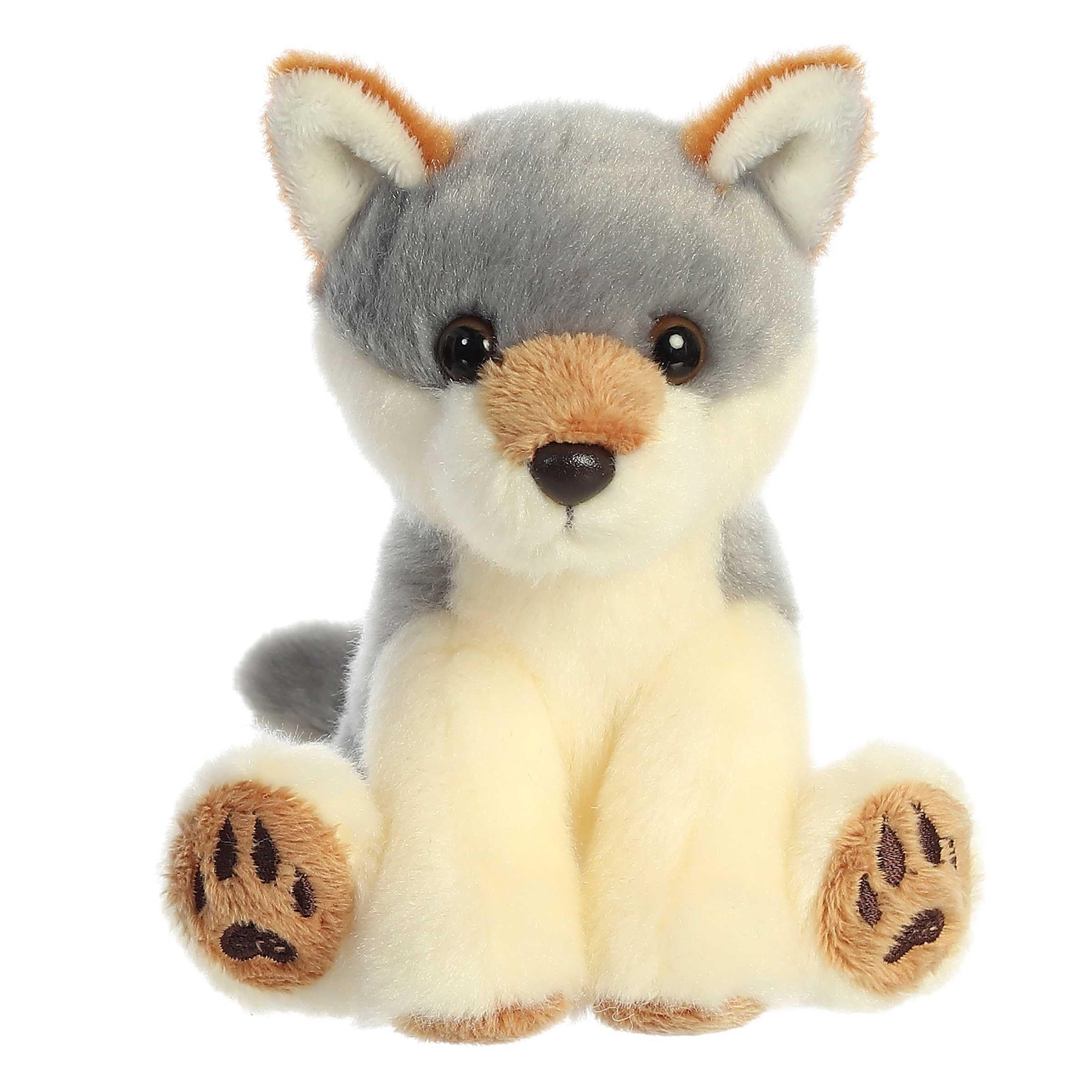 Aurora® Snuggly Lil Wiley™ Wolf Plush Toy - 5