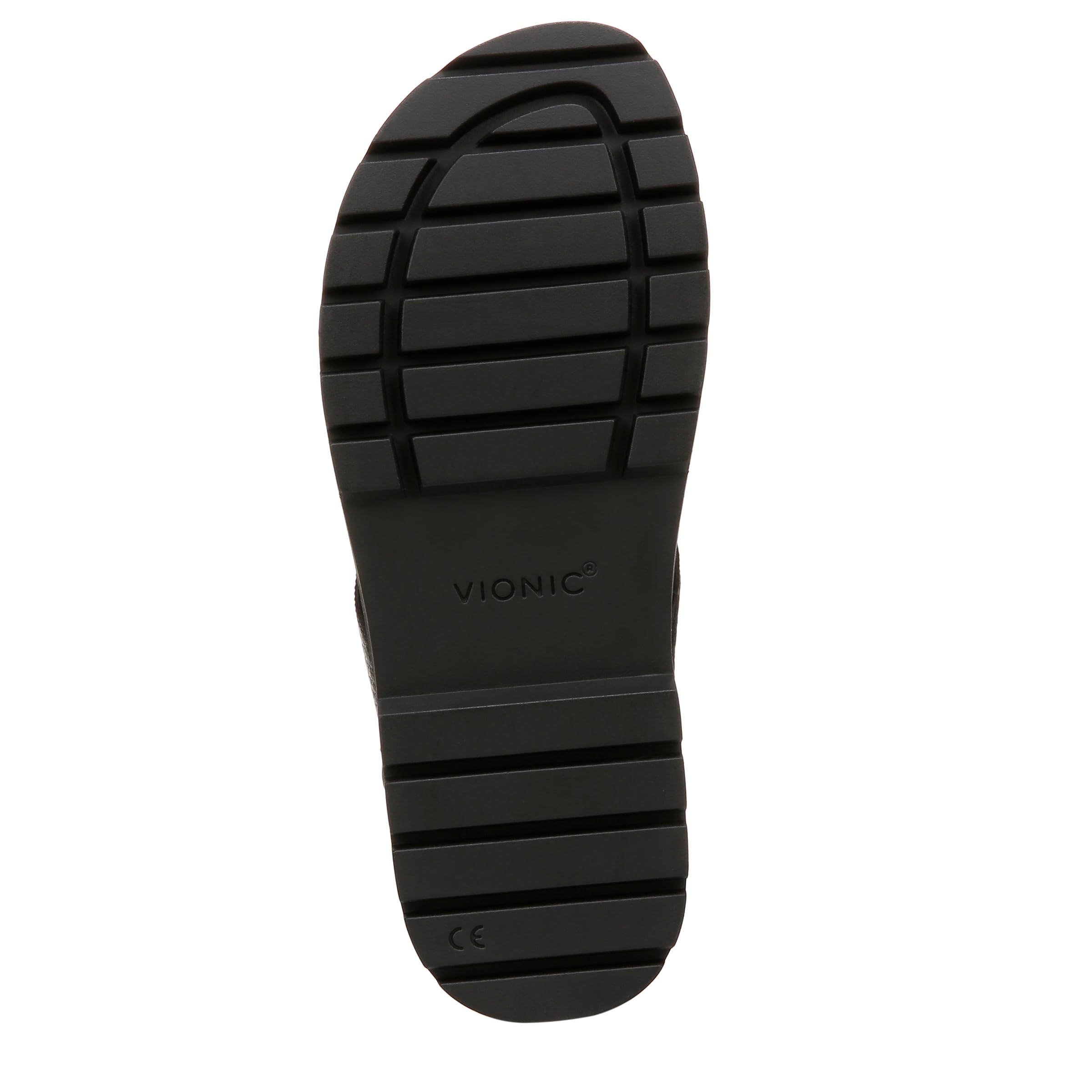 Vionic Women's Alondra Lug Ankle Strap Heeled Sandals - Comfortable Orthopedic Support for Walking, Work & Dressy Occasions