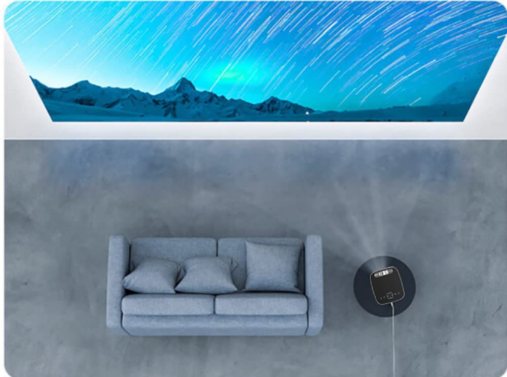 4K Mini Smart Projector with Pure HiFi Audio - Portable Home Theater for Movies, Gaming & Office Presentations | Wireless Phone Projection, Voice Control & HD Color Display