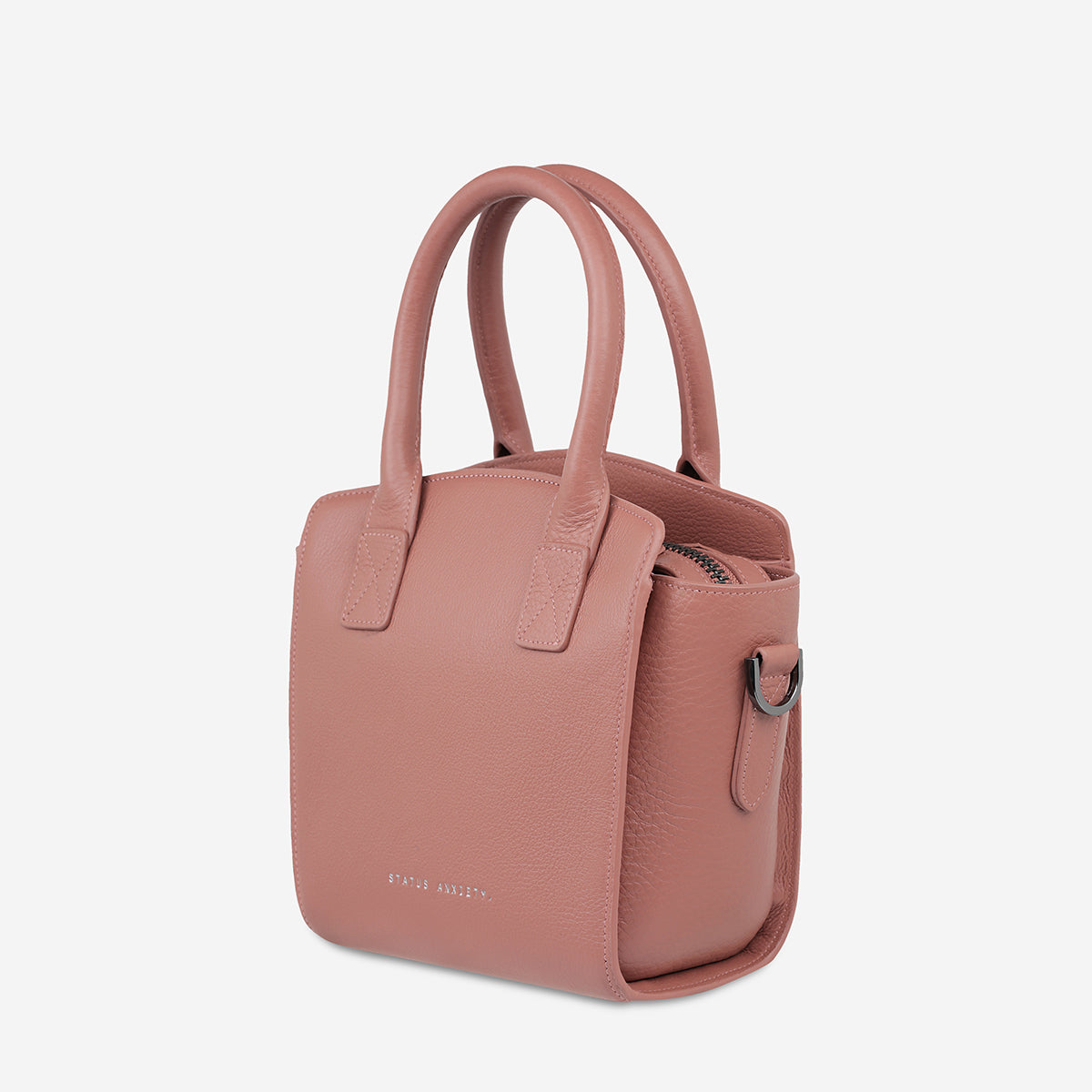 Worst Behind Us Bag in Dusty Rose - Stylish Tote for Work, Travel & Everyday Use