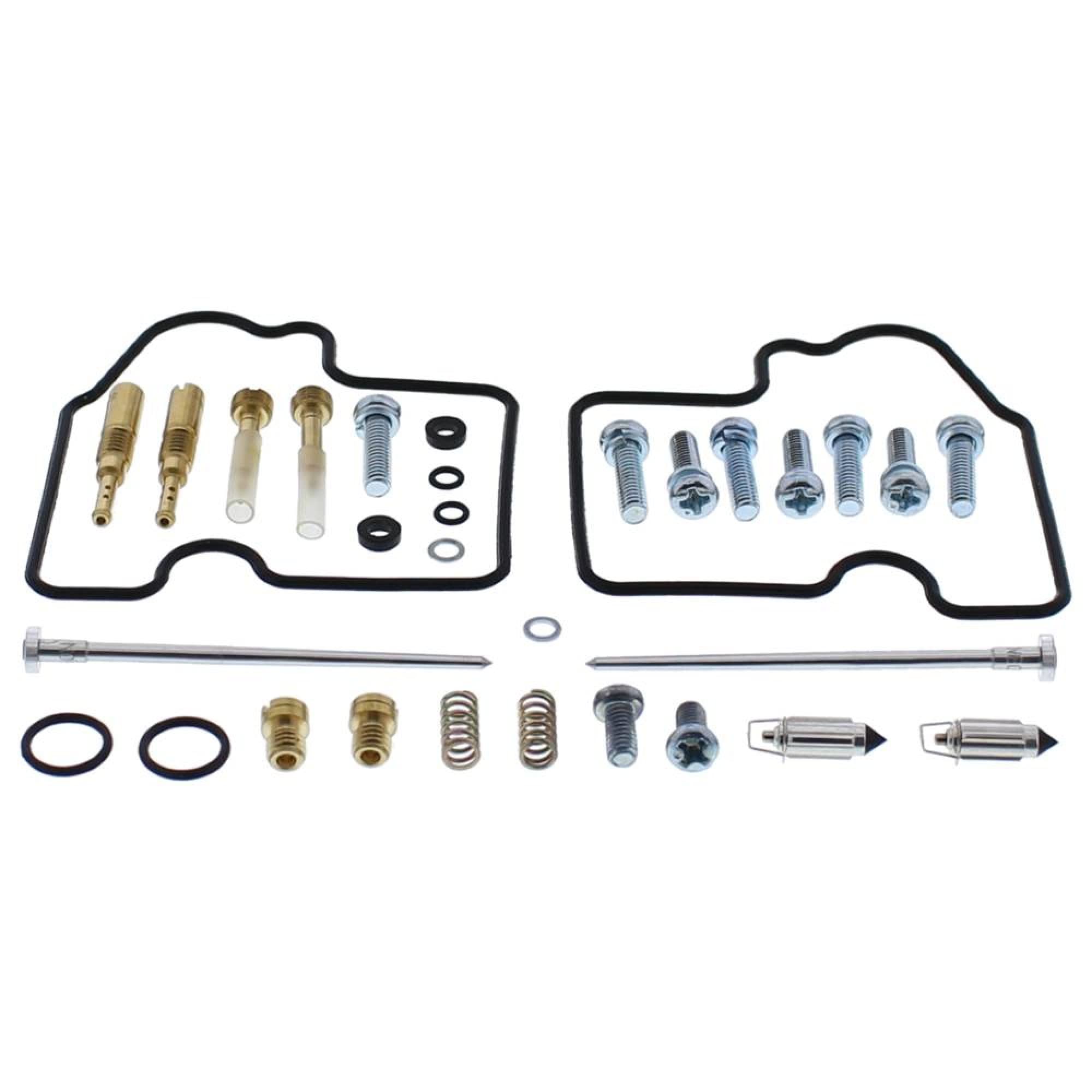 All Balls 26-1220 Carburetor Rebuild Kit for Motorcycle, ATV & Dirt Bike - Complete Carb Repair Kit with Gaskets, O-Rings & Needle Valve - Perfect for Honda, Yamaha, Suzuki & Kawasaki Engines - DIY Carburetor Maintenance & Performance Upgrade
