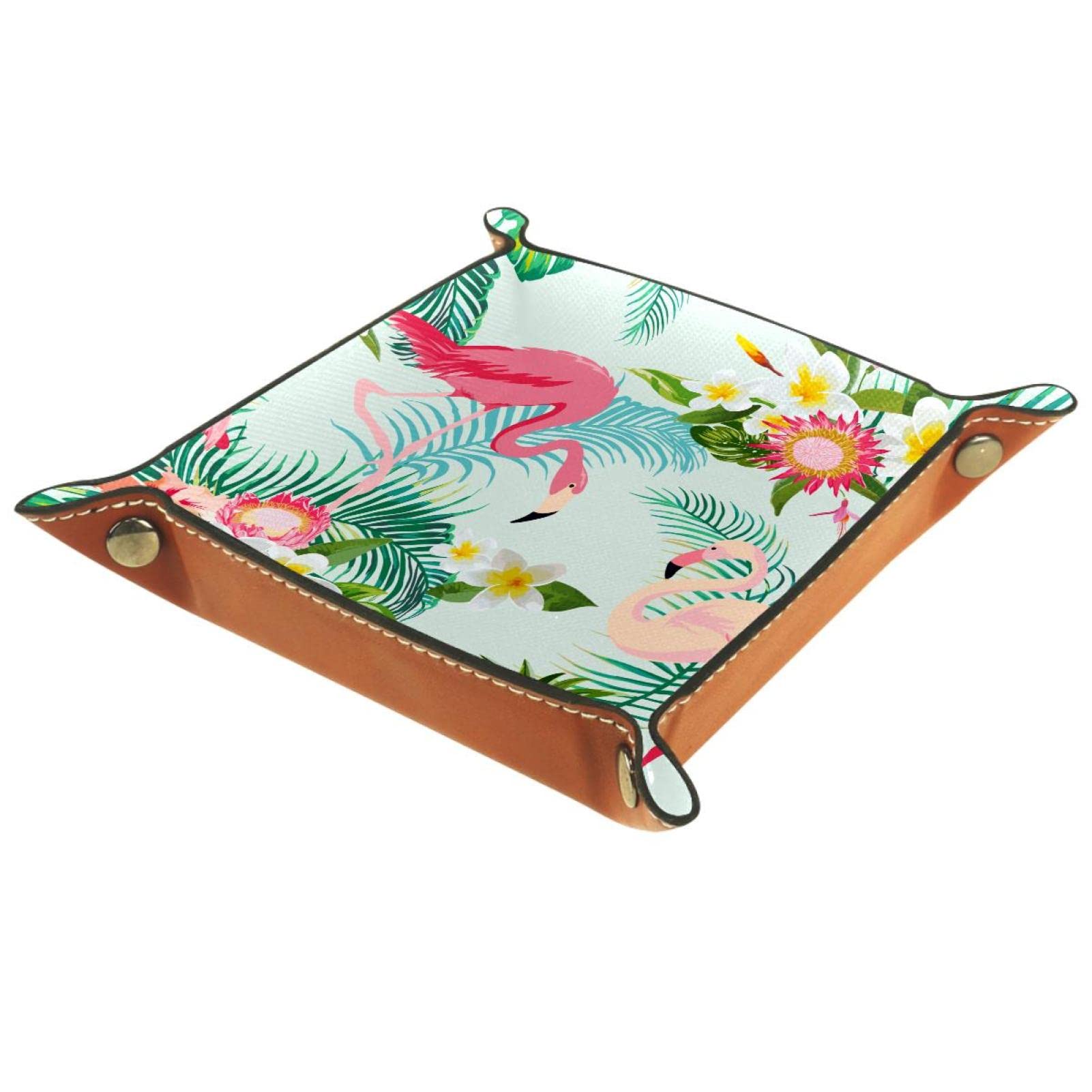 Flamingo Organizer Box - Stylish Remote Control Storage Holder for TV, Gaming & Electronics | Compact & Durable Home Organization Solution