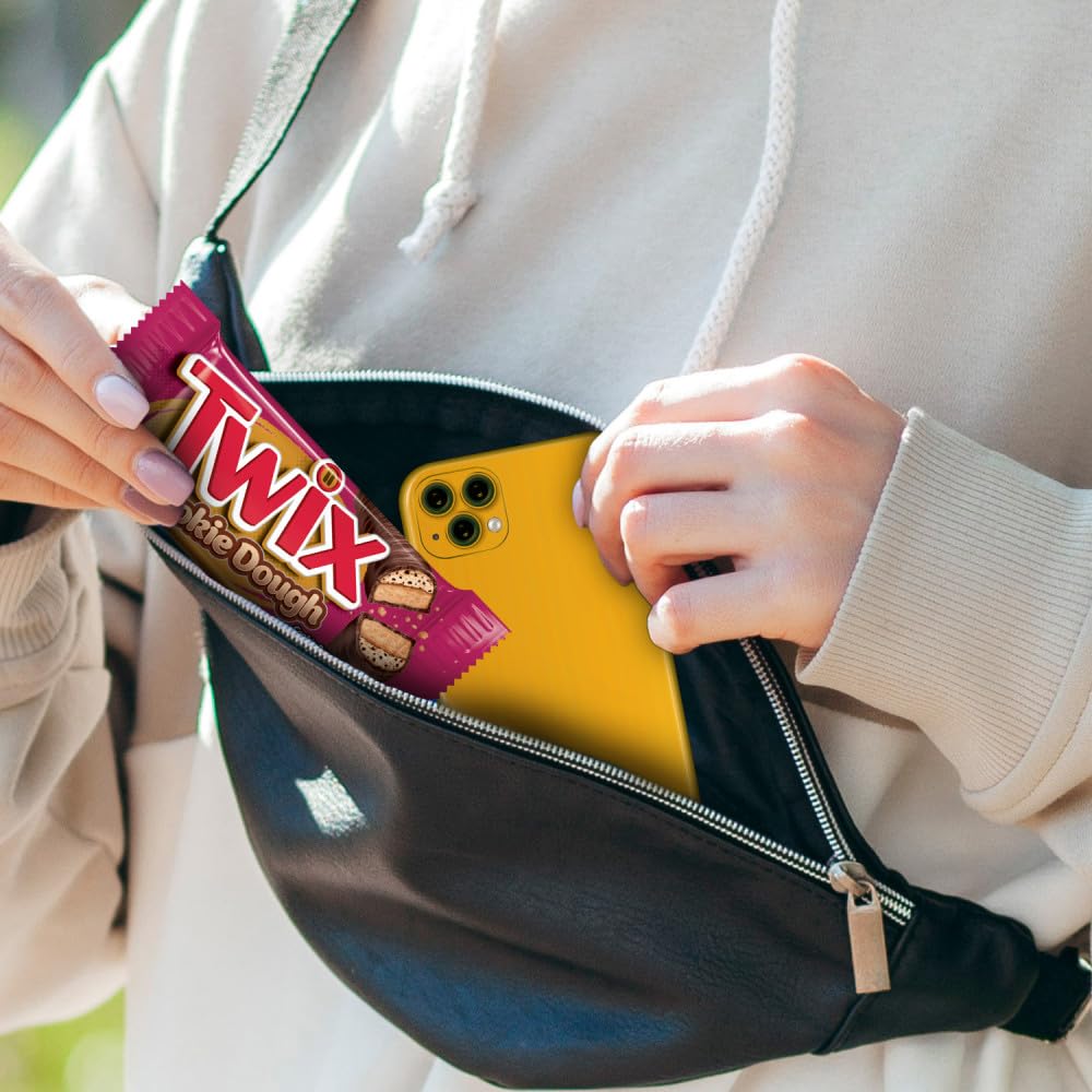 TWIX Cookie Dough Milk Chocolate Bars - 1.36 oz (Pack of 20) | Delicious Snack for Parties, Office Treats & Gift Baskets