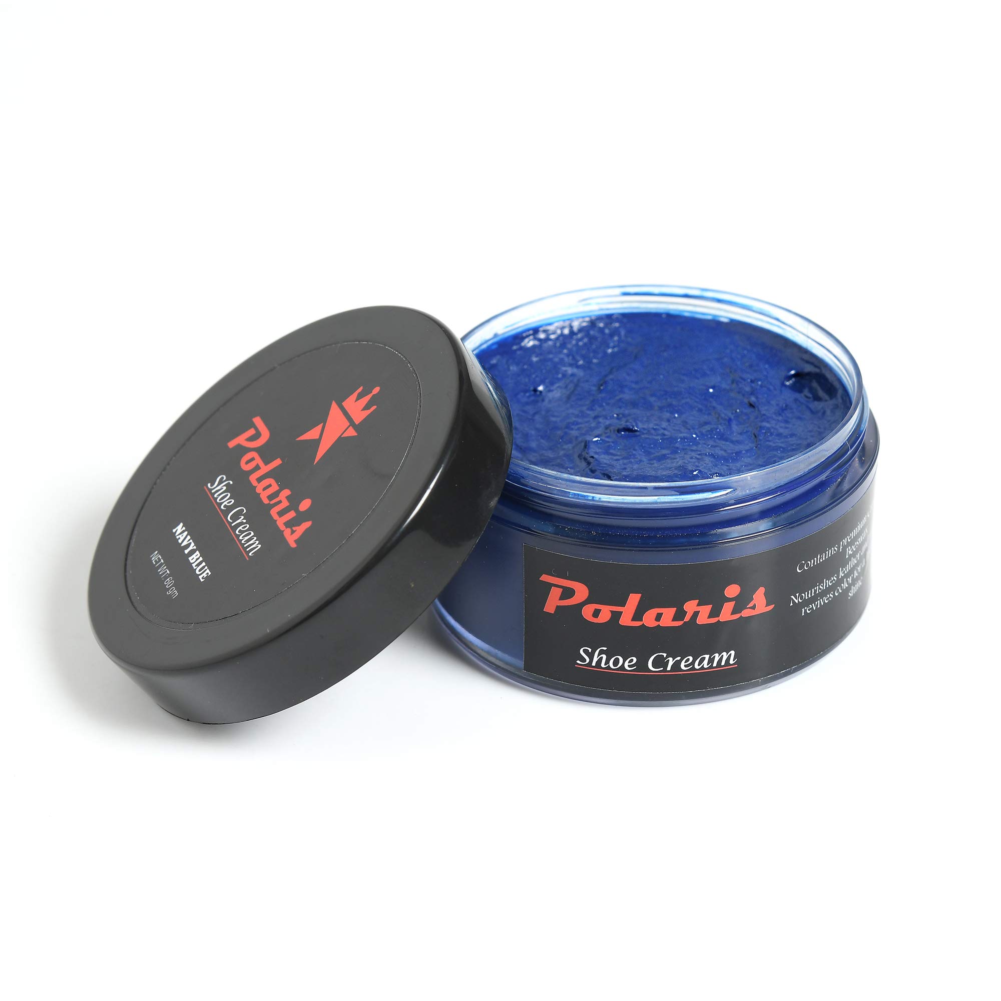 Premium Polaris Shoe Cream - High Shine Leather Polish for Boots, Handbags, Jackets & Formal Shoes | All Multi Colors | Perfect for Leather Care, Shoe Restoration & Professional Shining