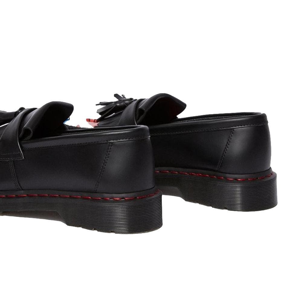 Dr. Martens COLLAB ADRIAN Black Leather Loafers - Stylish & Comfortable for Work, Casual & Office Wear