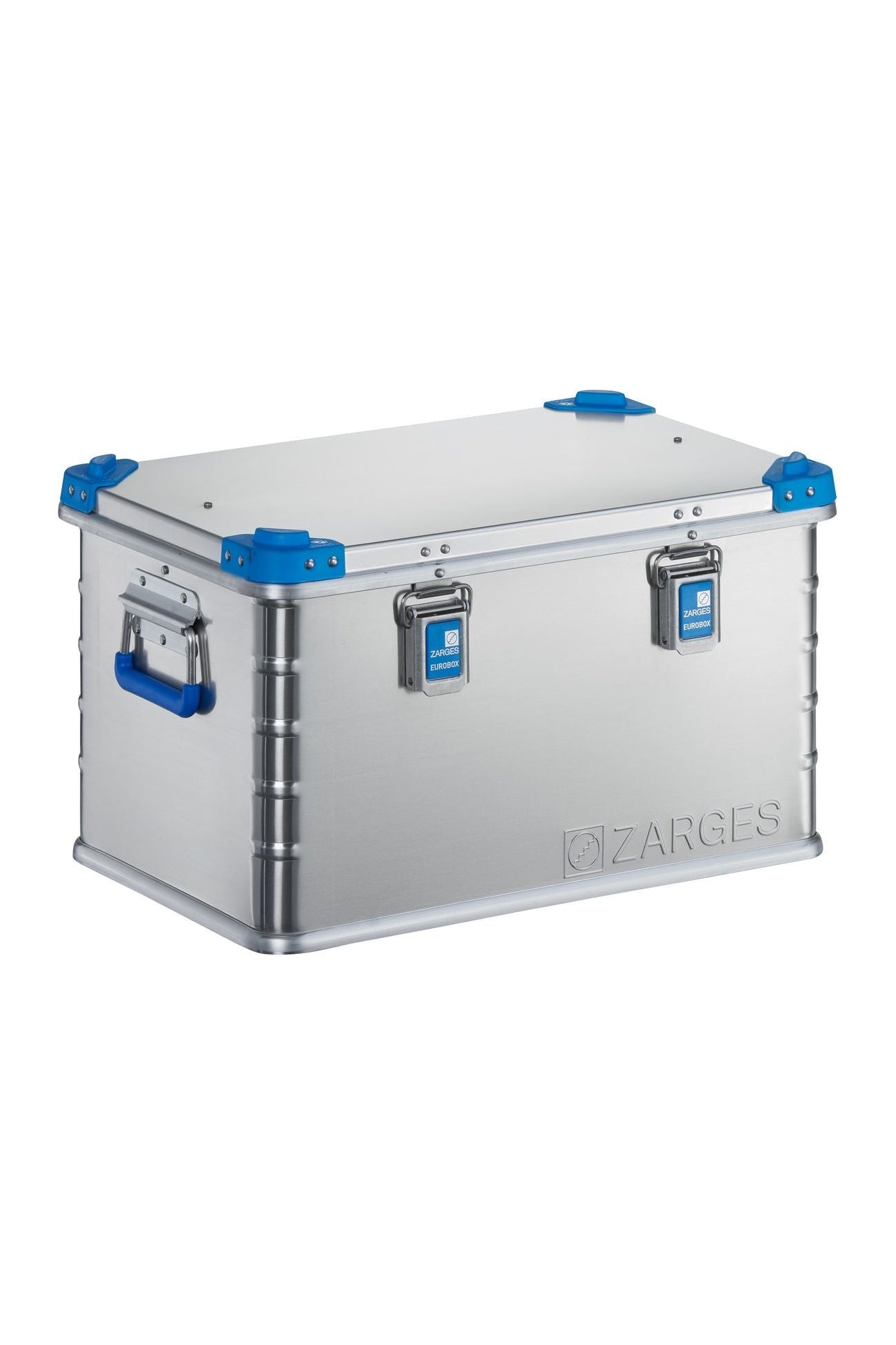 Zarges K440 Medium Duty Aluminum Cargo Storage Case - 60L Waterproof & Durable Tool Box for Camping, Construction & Equipment Transport