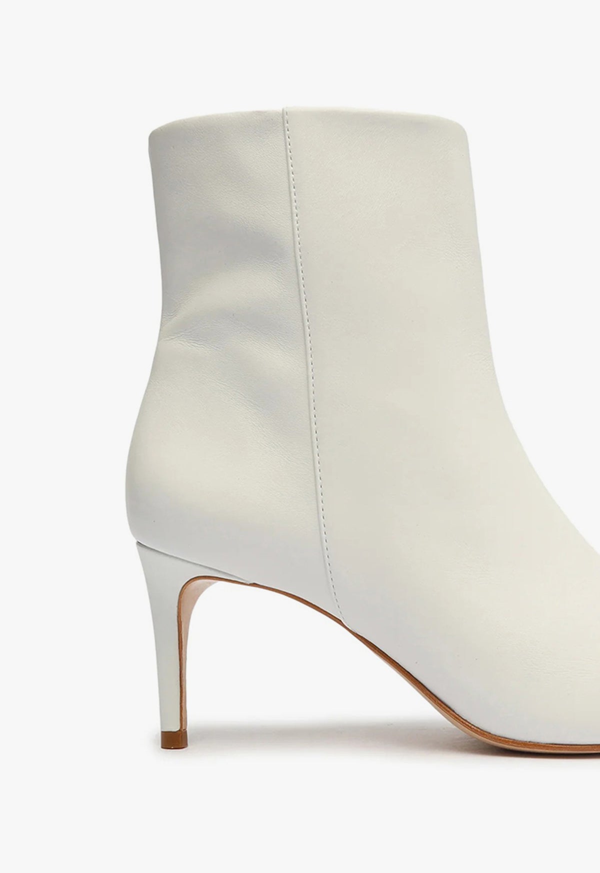 Magali Mid Leather Bootie - Women's Ankle Boots with Chunky Heel, Comfortable & Stylish for Fall/Winter Fashion - Perfect for Office, Date Night & Casual Outfits