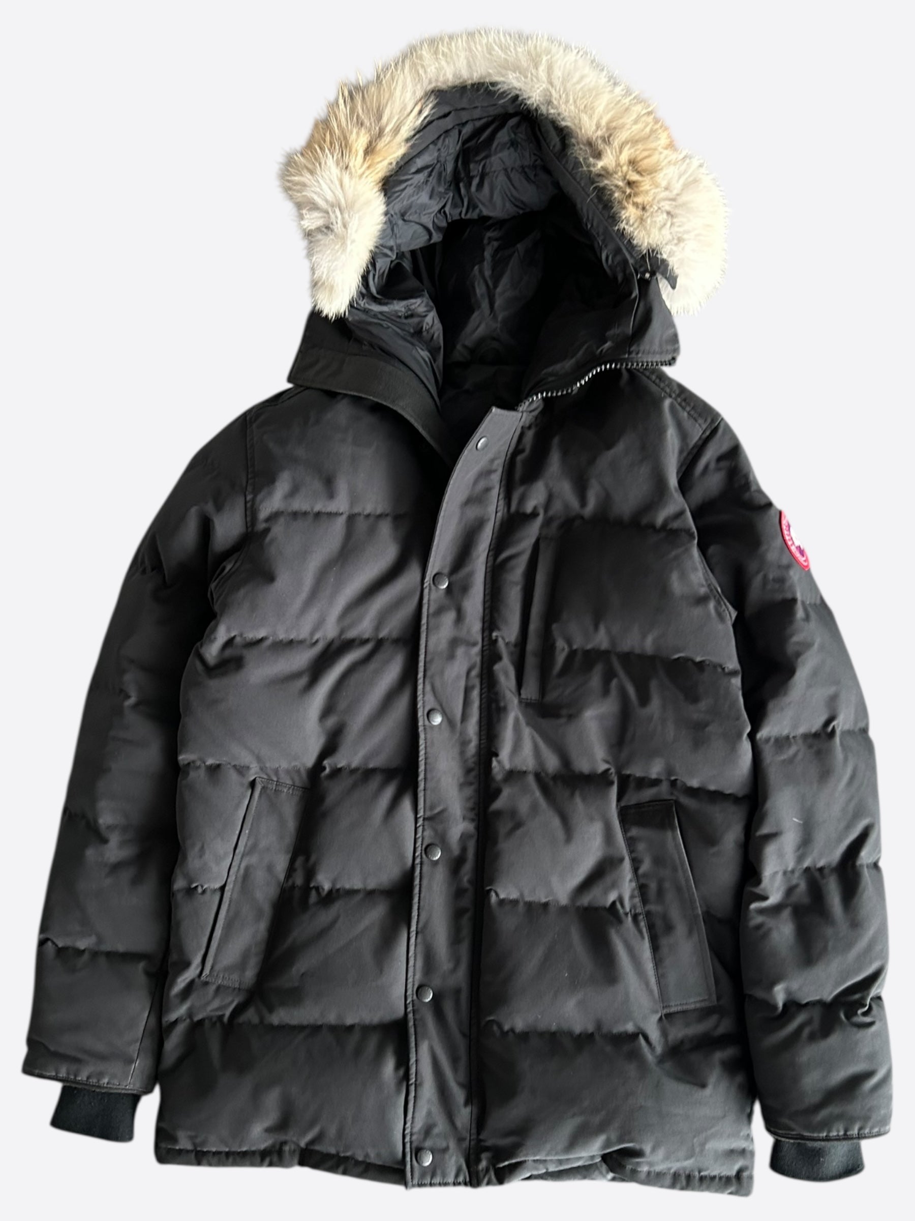 Canada Goose Carson Men's Black Winter Jacket - Waterproof, Windproof & Insulated for Outdoor Activities, Hiking & Cold Weather