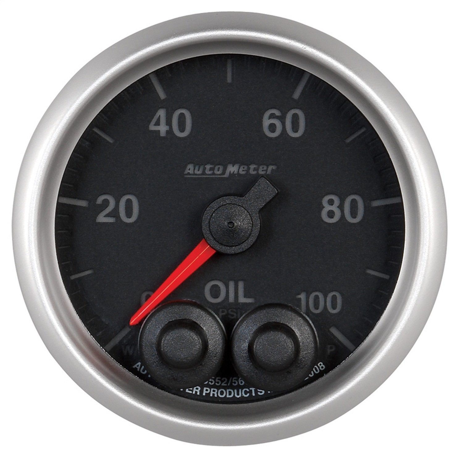 Auto Meter 5652 Elite Series Oil Pressure Gauge - 2-1/16