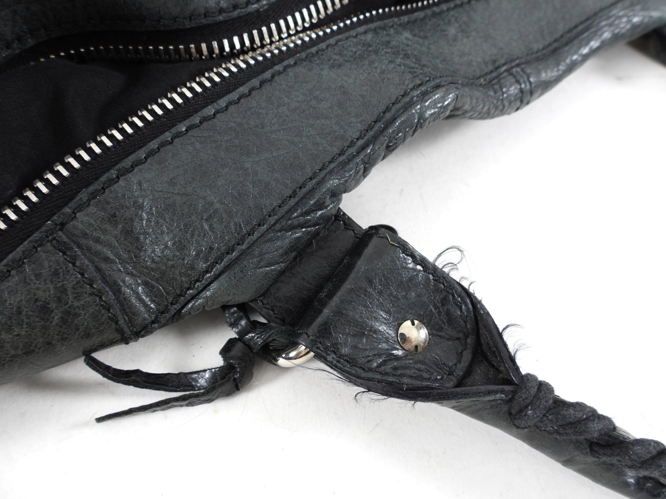 Balenciaga Black Leather Giant 21 Work Bag for Women | Luxury Designer Handbag for Office, Travel & Everyday Use