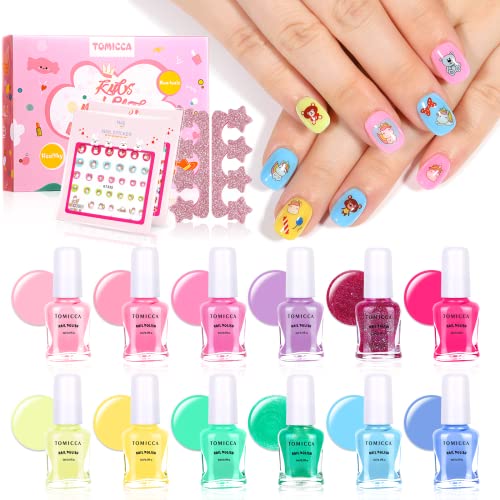 12 kid nail polish