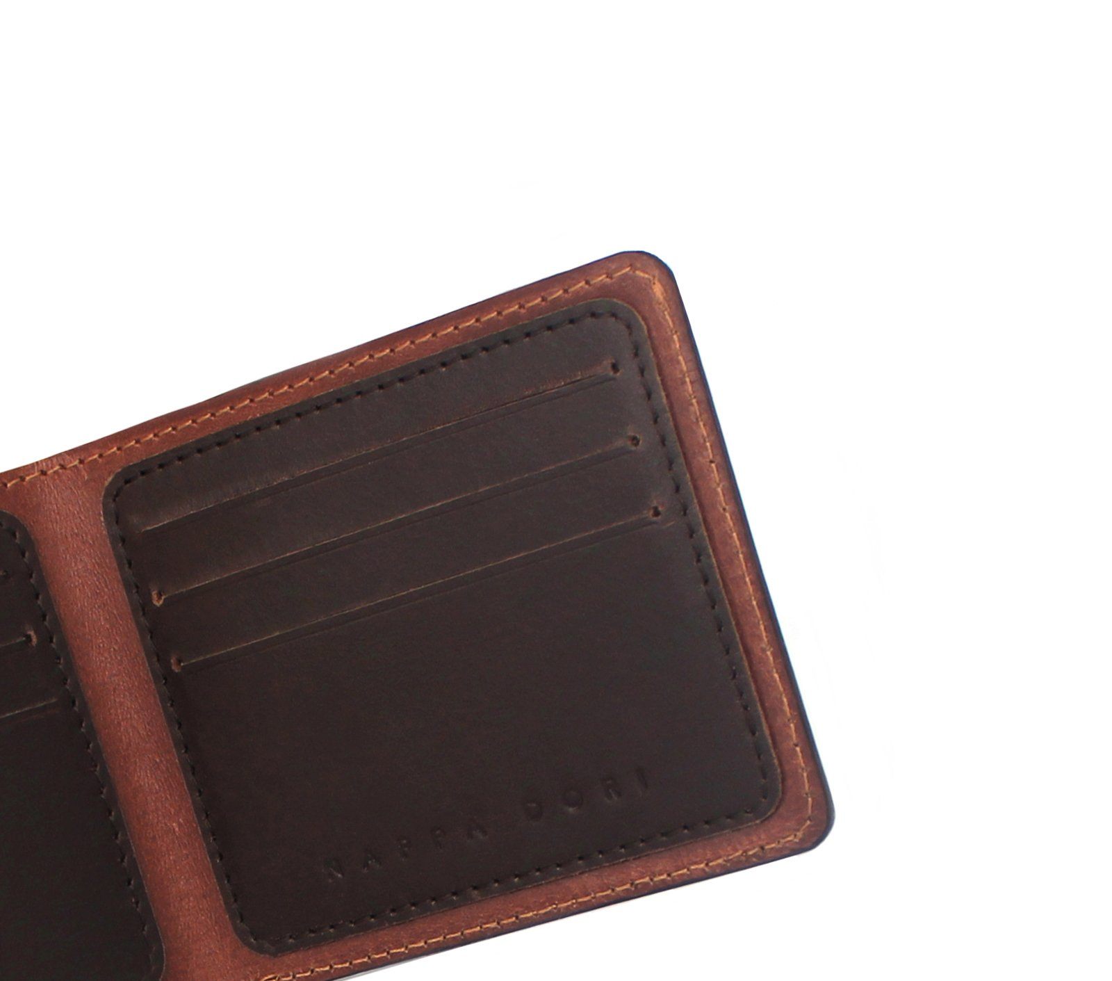 Premium Leather Cobbler Wallet for Men - Slim RFID Blocking Bifold Wallet with Money Clip | Ideal for Travel, Business & Everyday Use