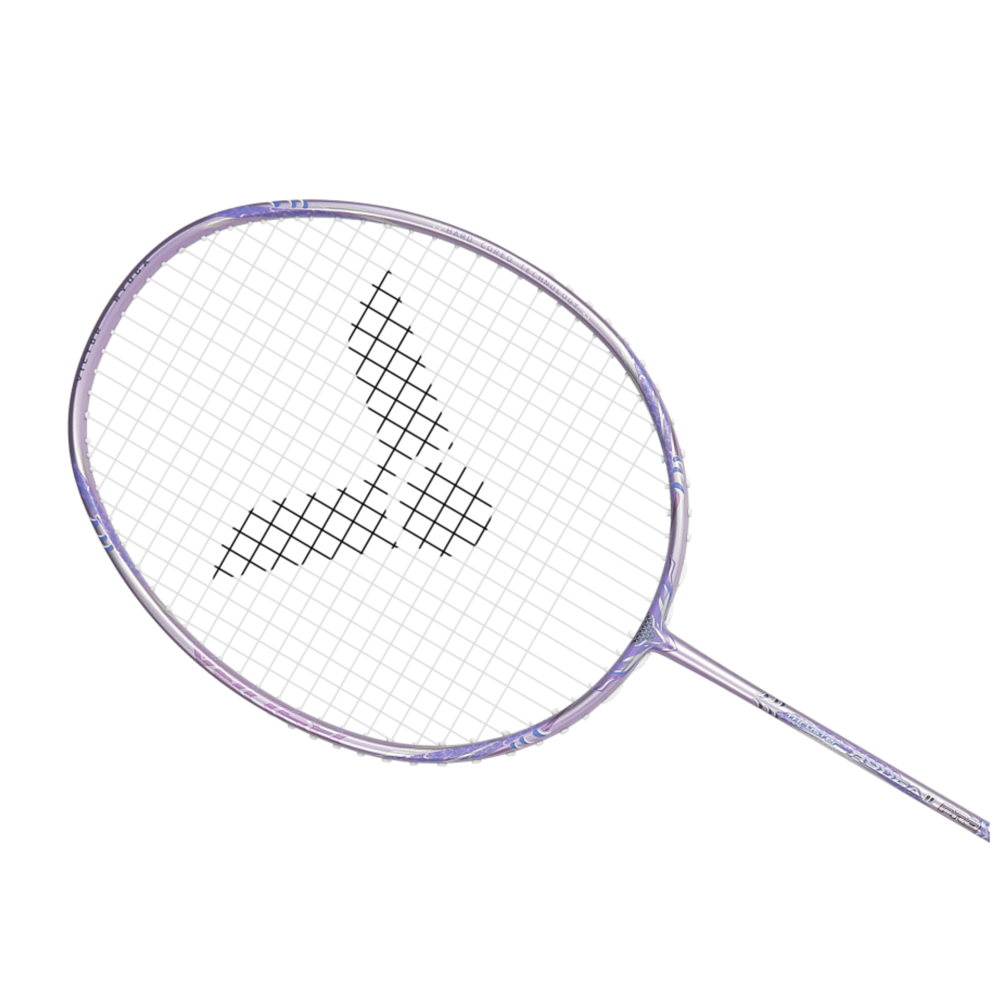 Victor Thruster RYUGA II PRO CPS Unstrung Badminton Racket - Grape Color | Professional Tournament Grade | Perfect for Competitive Play & Training Sessions