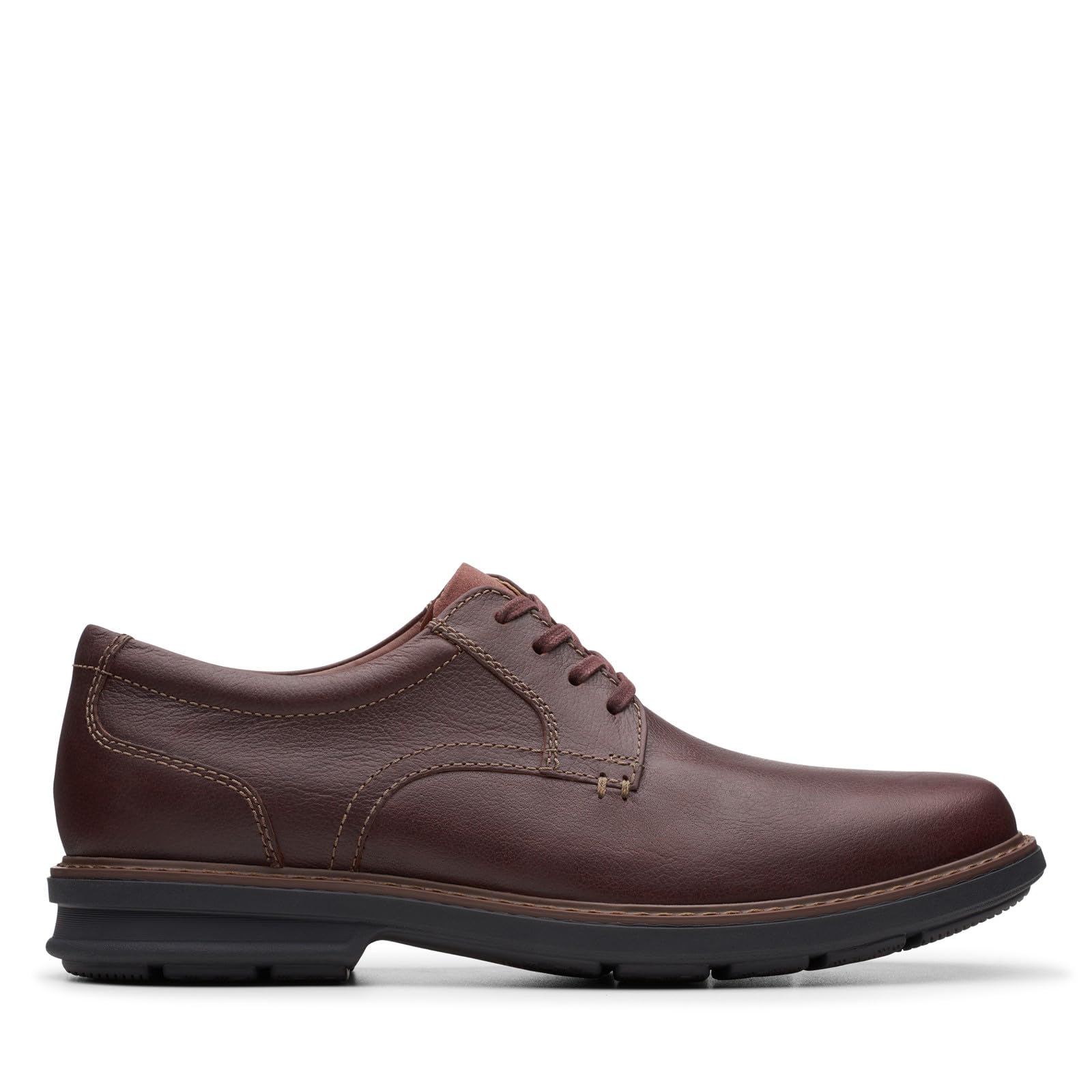 Clarks Men's Rendell Plain Oxford Shoes - Classic Comfortable Casual Dress Shoes for Business & Office Wear