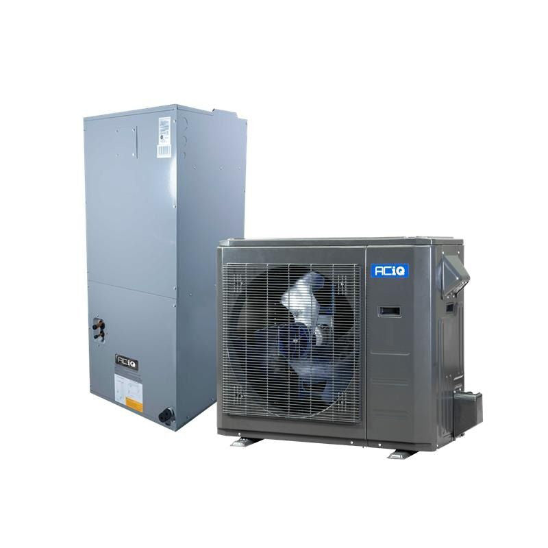 ACiQ 1 Ton 21 SEER2 High Efficiency Inverter Central Heat Pump System for Home Cooling and Heating | Energy Saving HVAC Solution for Residential Use
