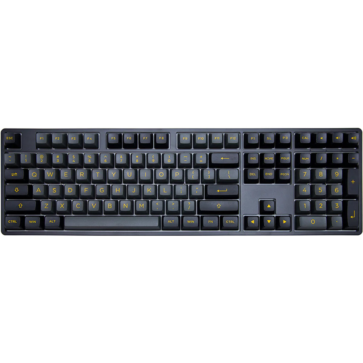 Akko 5108B Plus Wireless Mechanical Keyboard - Hot Swappable RGB Backlit, Black & Gold Design with Jelly Pink Switches for Gaming & Office Typing