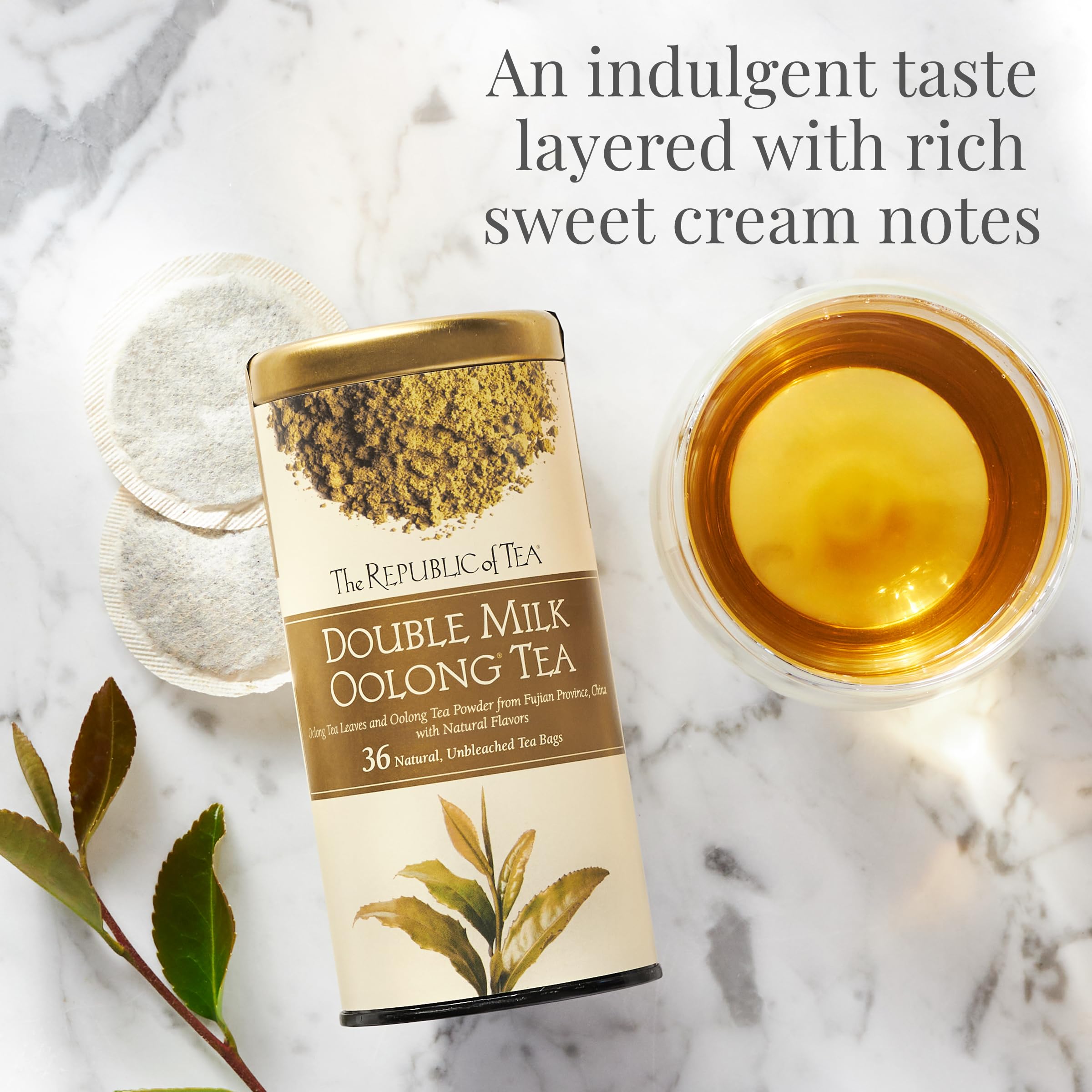 Premium Double Milk Oolong Tea Bags - 250 Count Bulk Pack | Naturally Caffeinated Loose Leaf Tea | Perfect for Afternoon Relaxation & Office Brewing