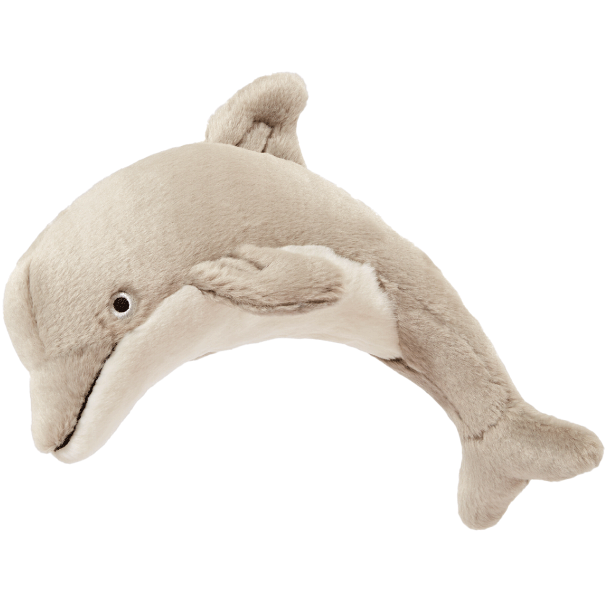 Fluff & Tuff Danny Dolphin Grey Dog Toy - Durable Chew-Proof Plush for Aggressive Chewers - Perfect for Indoor Play, Outdoor Fetch & Water Fun