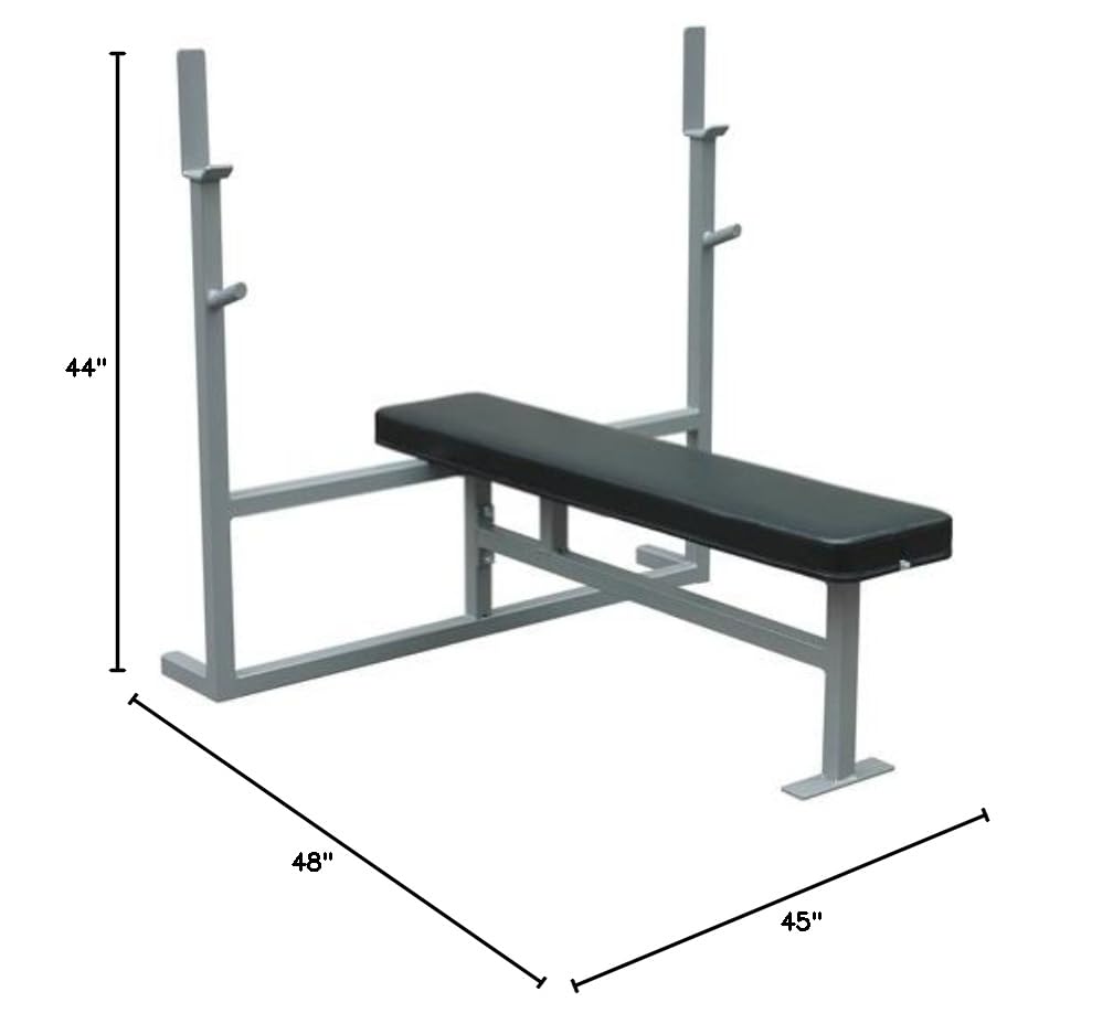 Champion Barbell Bench Press - Heavy Duty Weight Bench for Home Gym & Strength Training | Perfect for Powerlifting, Bodybuilding & Fitness Workouts