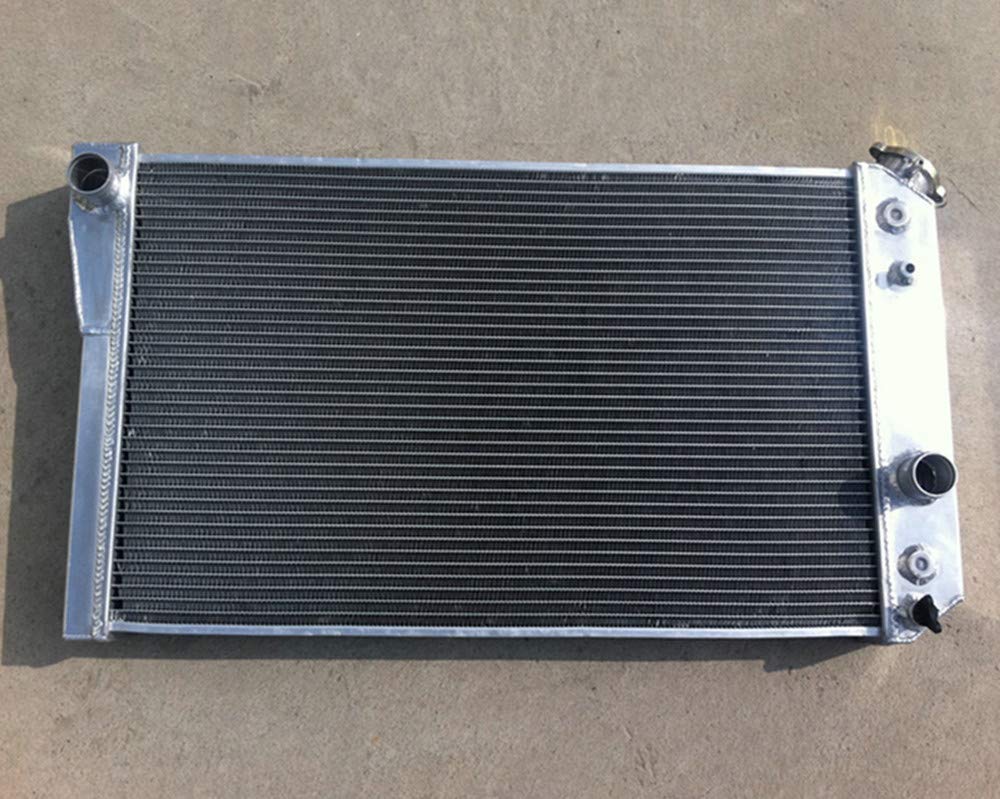 High-Performance Aluminum Radiator & Cooling Fan Kit for Chevrolet Chevy S10 (1982-2002) - Compatible with V8 Conversion for Both Automatic & Manual Transmissions - Perfect for Engine Upgrades & Off-Road Adventures