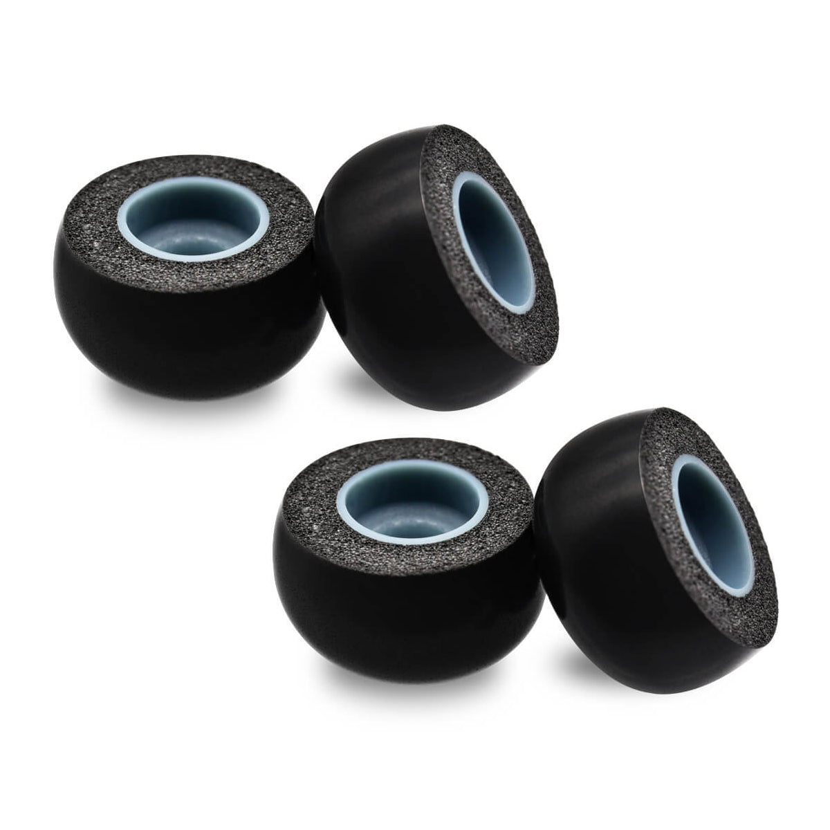 IKKO i Planet Memory Foam Ear Tips (2 Pairs) - Premium Noise Isolation for AirPods, Wireless Earbuds - Perfect for Workouts, Commuting & Travel