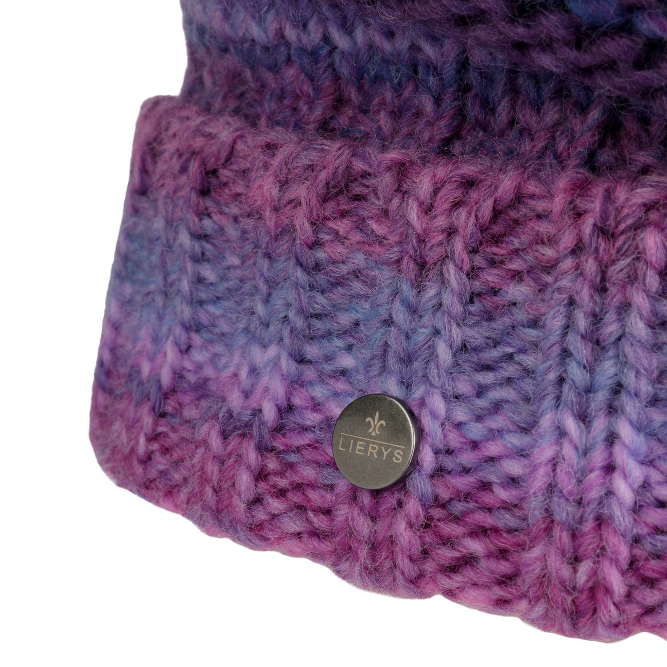 Lierys Faux Fur Pompom Beanie - Soft Winter Knit Hat for Women & Men - Cozy Cold Weather Accessory for Skiing, Snowboarding & Outdoor Activities