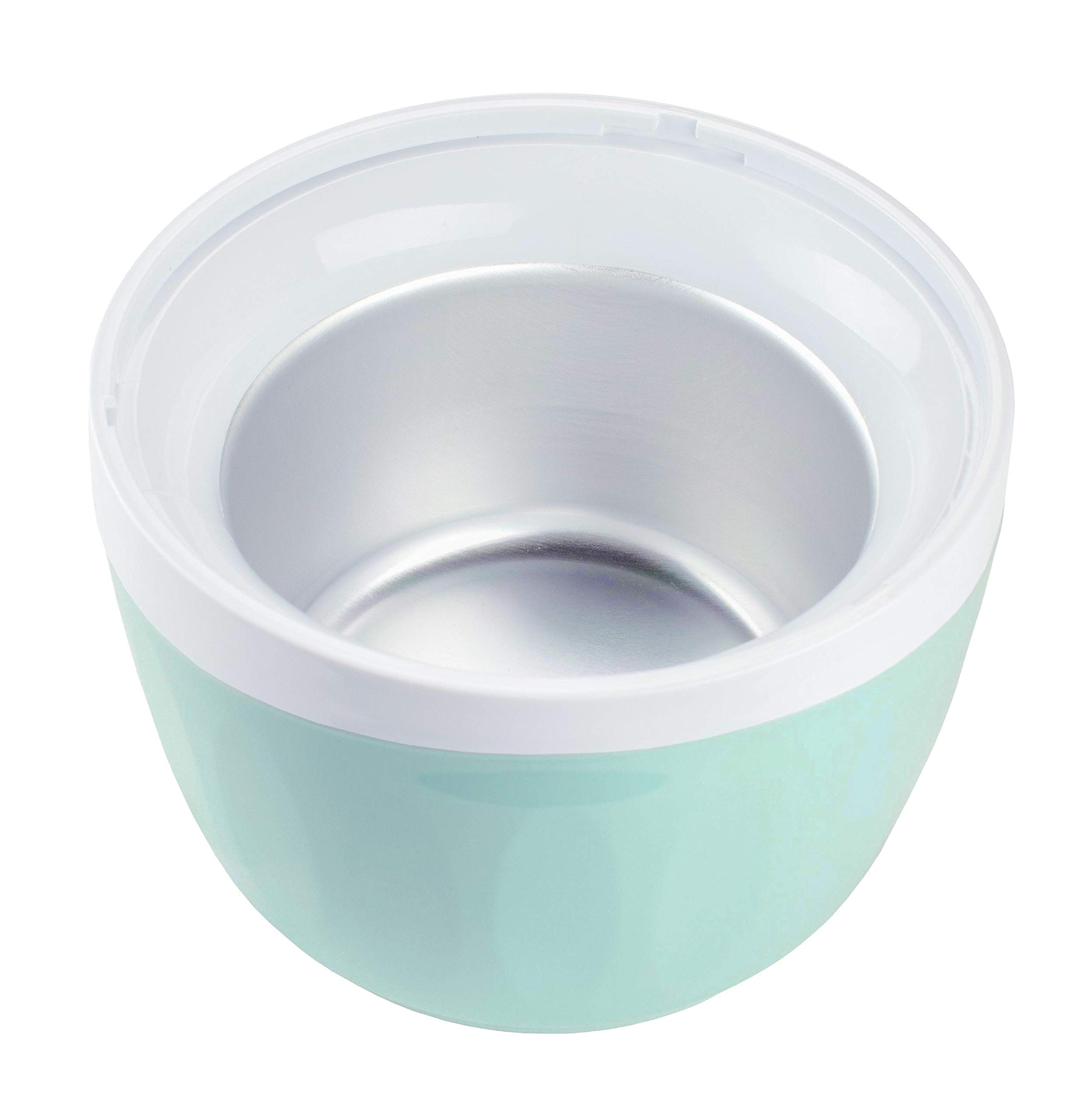 Brentwood TS-1410BL 1 Quart Electric Ice Cream Maker - Make Homemade Ice Cream, Sorbet, Frozen Yogurt, Gelato & Custard - Compact & Easy to Use - Perfect for Parties, Family Gatherings & Summer Treats (Blue)
