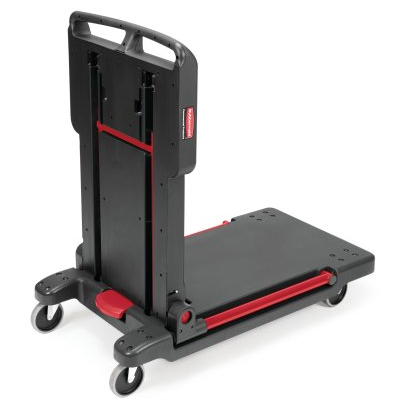 Convertible Utility Cart & Platform Truck - Heavy Duty Folding Hand Truck with Wheels for Moving, Gardening, Warehouse & Home Use