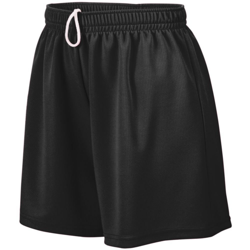 Augusta Activewear Women's Moisture-Wicking Mesh Shorts for Running, Yoga & Gym Workouts - Breathable & Comfortable