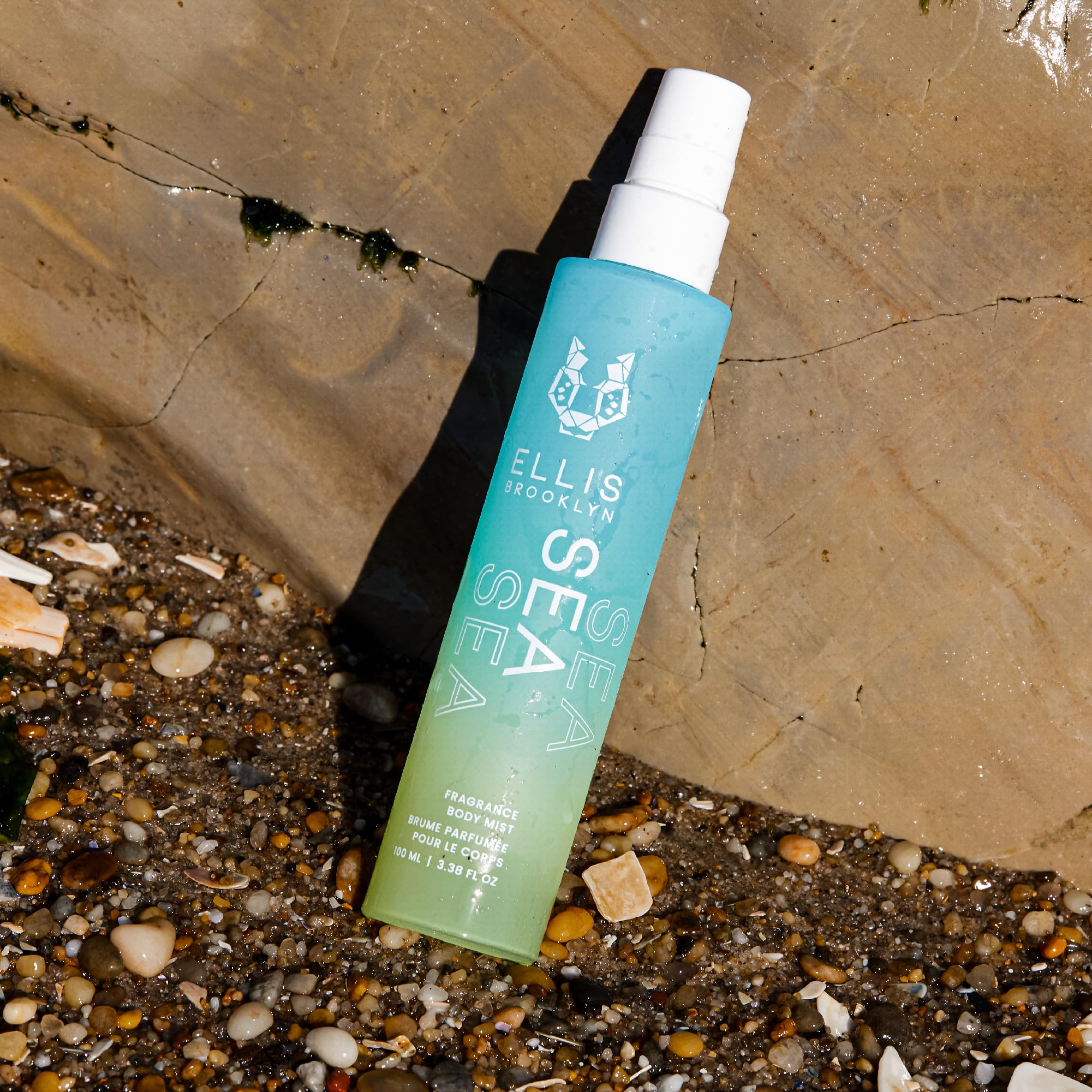 Ellis Brooklyn SEA & SAND Body Mist - Lightweight Clean Perfume Spray for Women, Refreshing Hair & Body Fragrance | Perfect for Daily Wear, Beach Days & Summer Evenings