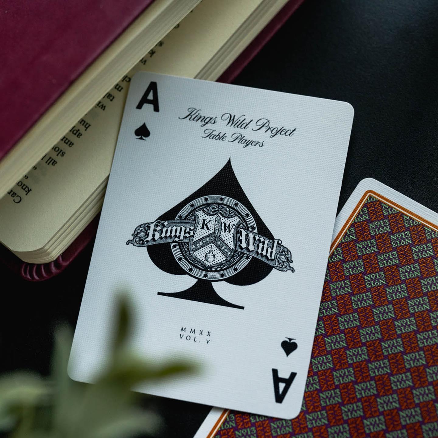 No.13 Table Players Playing Cards Vol.5 - Premium Quality Poker Cards for Game Nights, Magic Tricks & Casino Style Entertainment