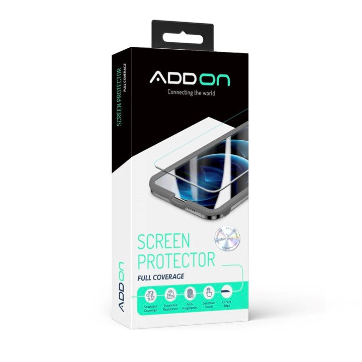 iPhone 12 Screen Protector - Tempered Glass Shield with HD Clarity & Anti-Scratch Protection - Perfect for Everyday Use, Gaming & Work