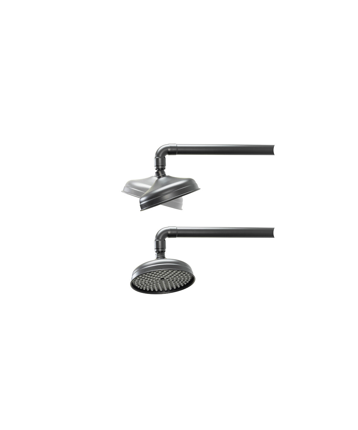 Rustic Swiveling Rainhead Shower System - Adjustable Rainfall Showerhead with Handheld for Spa-Like Bathroom Experience | Perfect for Master Bath, Guest Bath & Luxury Home Renovation