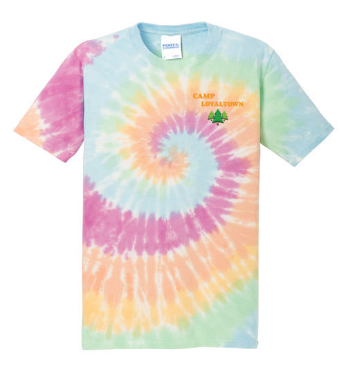 Loyaltown Tie Dye T-Shirt for Women & Men | Trendy Hippie Style Cotton Tee | Perfect for Music Festivals, Beach Outings & Casual Wear