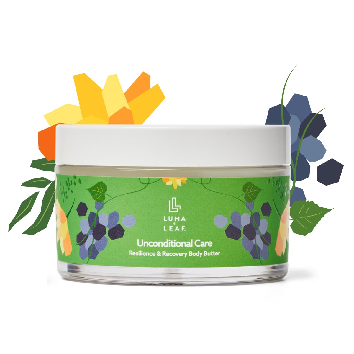 LUMA & LEAF Pregnancy Stretch Mark Cream - Organic Tasmanian Pepperberry Body Butter for Women - Hydrating Shea Butter Moisturizer - Belly Butter for Expecting Moms - Perfect for Pre & Post Pregnancy Care & Dry Skin Relief