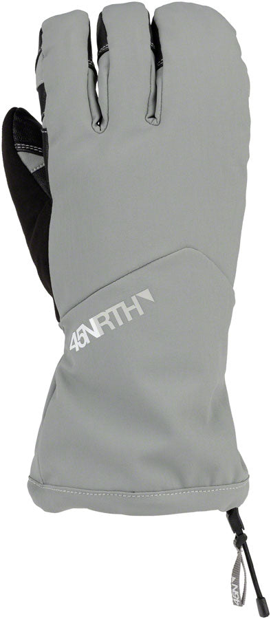 45NRTH 2024 Sturmfist 4 Gloves - Lobster Style Winter Gloves for Extreme Cold Weather, X-Large Size in Glacial Grey - Perfect for Snowmobiling, Skiing & Ice Fishing