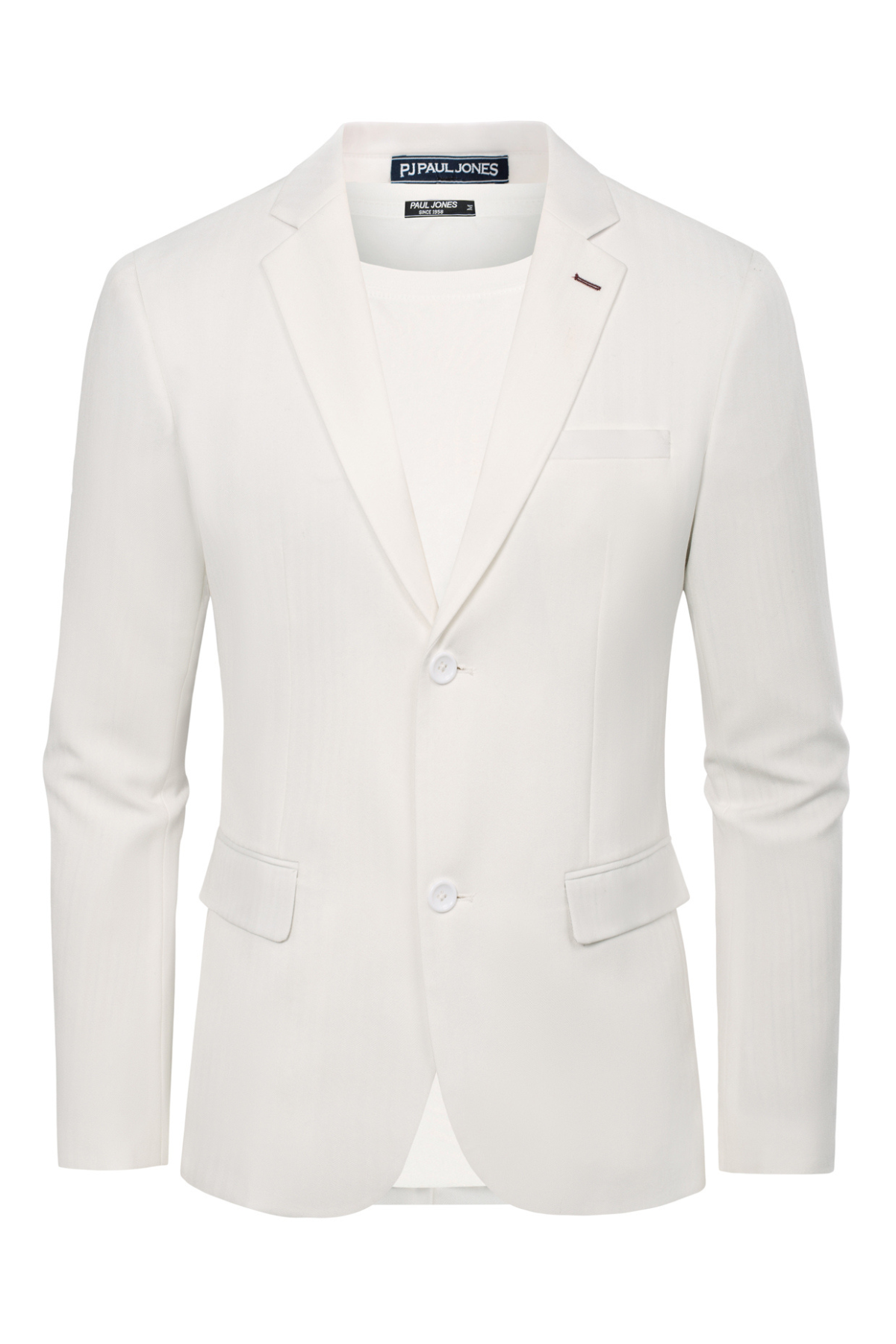 Men's Casual Herringbone Blazer Jacket - 2 Button Slim Fit Suit Coat for Wedding, Business & Office Wear | Perfect for Formal Events, Parties & Professional Occasions