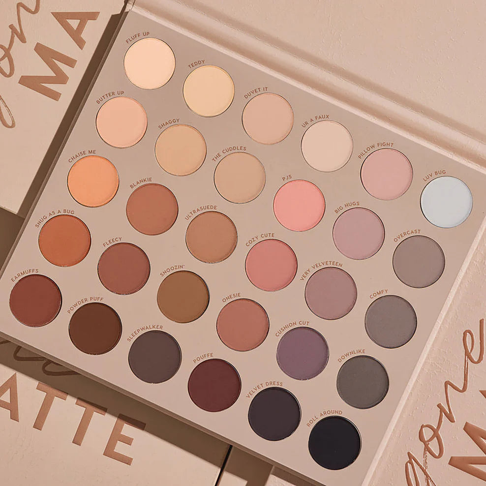 ColourPop Gone Matte™ Eyeshadow Palette - 12 Highly Pigmented Matte Shades for Everyday & Party Makeup | Vegan & Cruelty-Free
