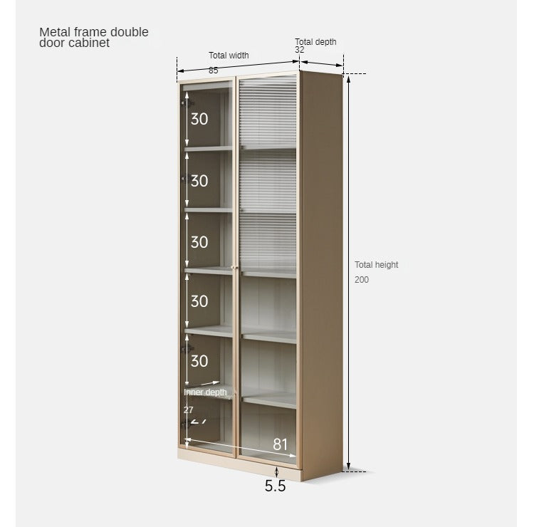 Premium Poplar Solid Wood Bookcase - Light Luxury Style for Home Office, Living Room & Library | Modern Wooden Bookshelf Organizer