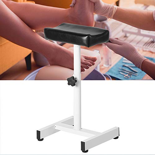 Adjustable Non-Slip Pedicure Stool with Armrest - Professional Tattoo & Nail Salon Chair for Home, Office, Beauty & Barber Shops - Ergonomic Leg Support for Comfortable Pedicures & Tattoos (Black) - Perfect for Spa Treatments, Manicures & Relaxation Sessions