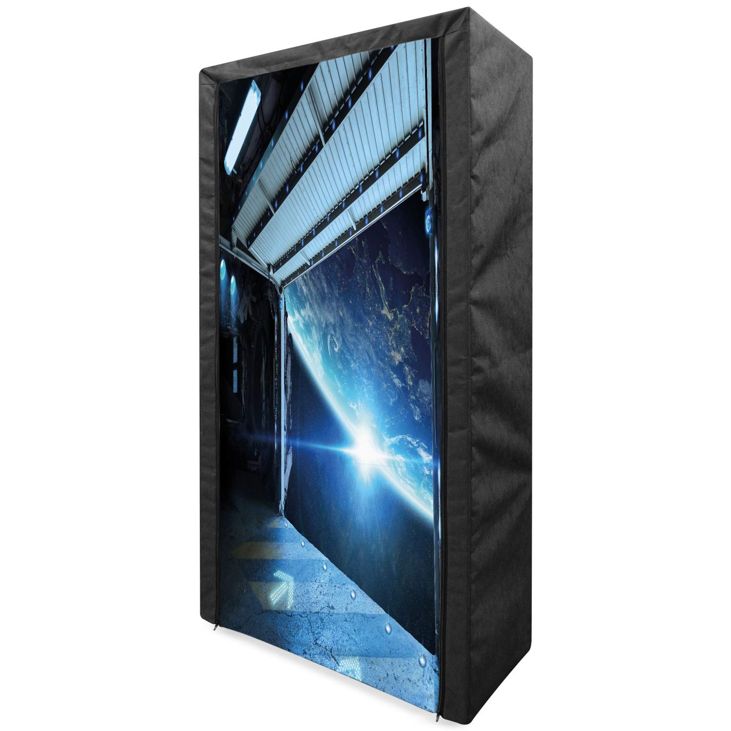 Ambesonne Space-Themed Fabric Wardrobe - 33.5